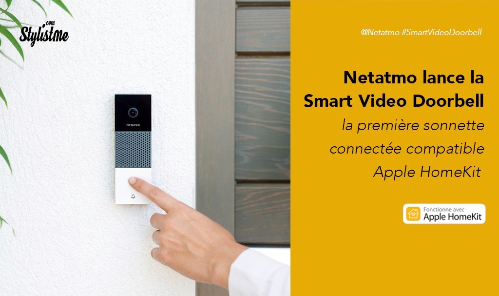 La Smart Home s'enrichit avec la sonnette intelligente de Netatmo -  MarketinGeek